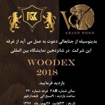 شانزدهمین نمایشگاه بین المللی WOODEX